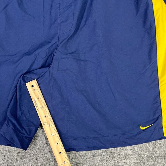 Nike Shorts Mens Extra Large Blue University Michigan Wolverines Vintage Y2K - Picture 5 of 9